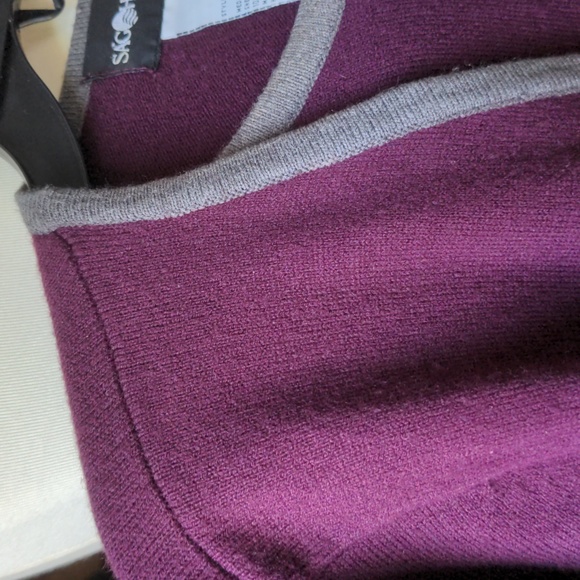 Sag Harbor Sweater Combo Plum M - Picture 4 of 9